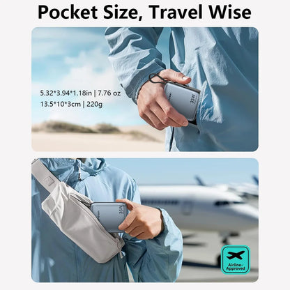 Vention 35W Mini Power Bank 10000mAh